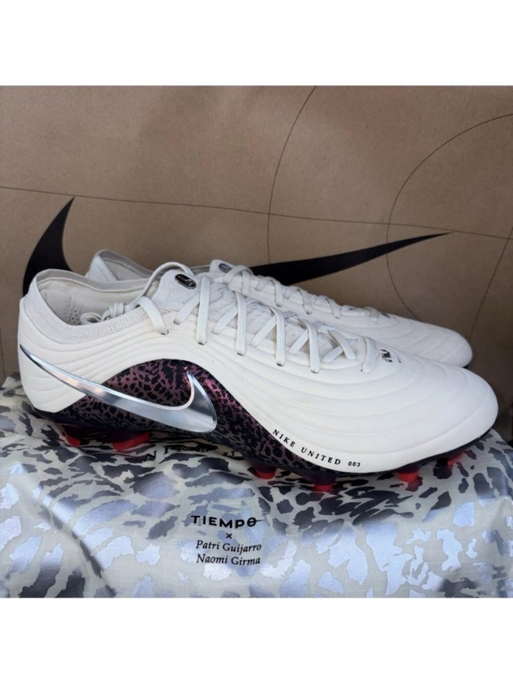 NEW Nike United Tiempo Maestro Elite FG NU3 “Fossil” IO8457 201 Men Size 9